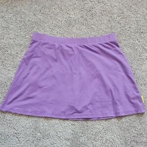 Chic Lavender Athletic Tennis Mini Skirt